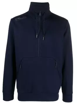 RLX Ralph Lauren толстовка на молнии с логотипом, синий