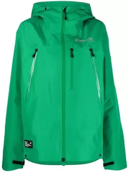 RLX Ralph Lauren ветровка Patrol с капюшоном, зеленый