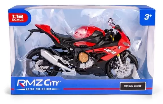 РМЗ ХОББИ 1:12 BMW S1000RR 2020 (Обычный) Красный RMZ