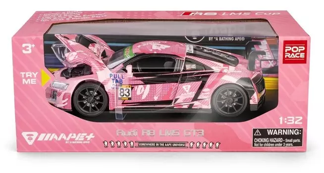RMZ HOBBY 1:32 Audi R8 LMS 2015 #83 (AAPE Розовый)
