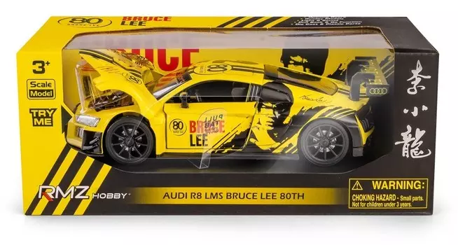 RMZ HOBBY 1:32 Audi R8 LMS 2015 (Брюс Ли)