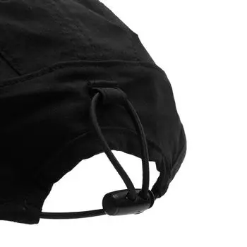 Roa Кепка из нейлона с логотипом, черный