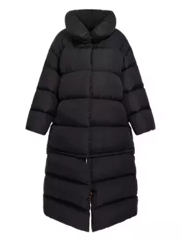 Roberto Cavalli длинный пуховик, черный