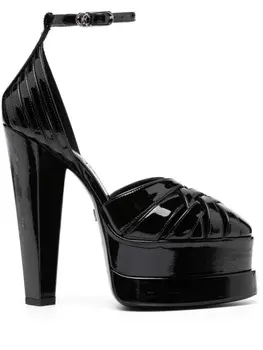 Roberto Cavalli лакированные туфли, черный