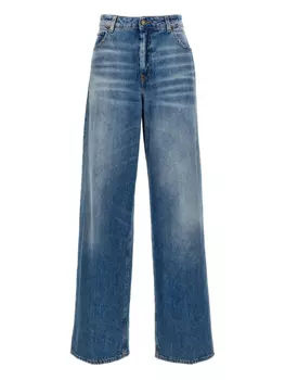 Roberto Cavalli широкие джинсы, синий