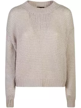 Roberto Collina джемпер из альпаки, серый