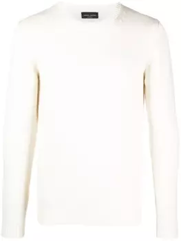 Roberto Collina джемпер из шерсти мериноса, белый