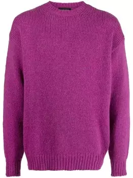 Roberto Collina джемпер с длинными рукавами, фиолетовый