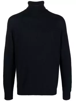 Roberto Collina джемпер с высоким воротником, синий