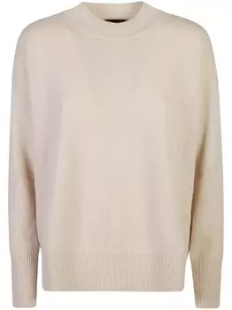 Roberto Collina джемпер с заниженной линией плеч, нейтральный цвет