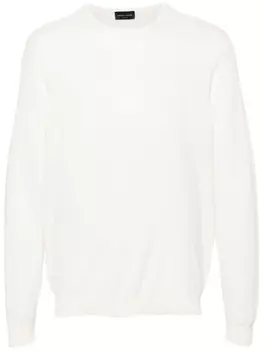 Roberto Collina джемпер тонкой вязки, нейтральный цвет