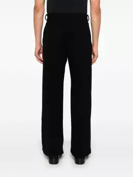 Roberto Collina фетровые брюки, черный