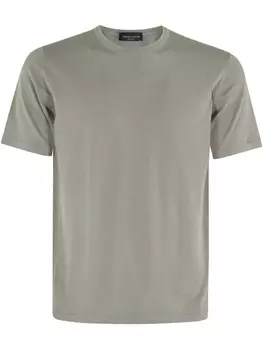 Roberto Collina футболка с круглым вырезом, зеленый