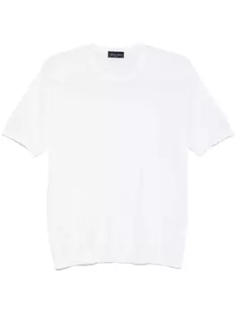 Roberto Collina шелковая футболка, белый