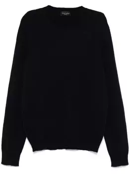 Roberto Collina свитер с длинными рукавами, синий