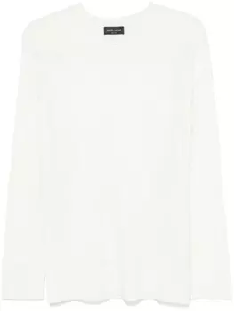 Roberto Collina свитер с круглым вырезом, нейтральный цвет