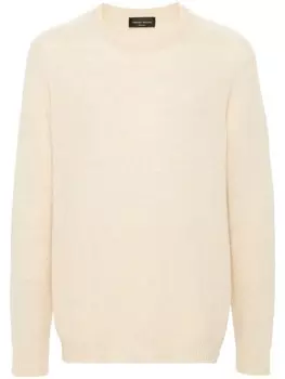 Roberto Collina свитер с круглым вырезом, нейтральный цвет