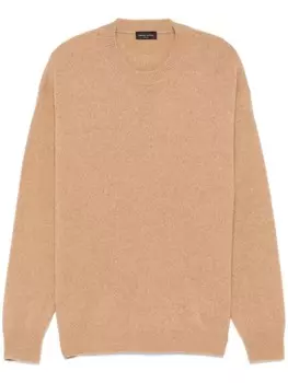 Roberto Collina свитер с приспущенными плечами, нейтральный цвет