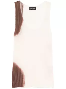 Roberto Collina топ в рубчик, нейтральный