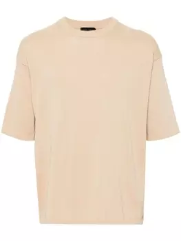 Roberto Collina трикотажная футболка, нейтральный цвет