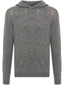 Roberto Collina трикотажное худи, серый