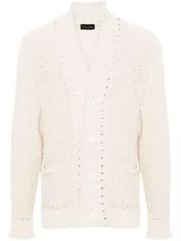 Roberto Collina вязаный кардиган, нейтральный цвет