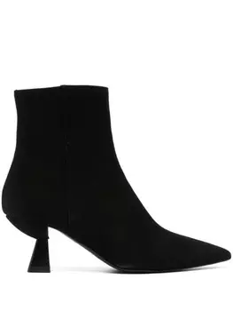 Roberto Festa 65мм замшевые сапоги, черный