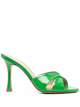 Roberto Festa босоножки с открытым носком, зеленый