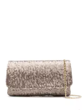 Roberto Festa сумка на плечо Capri с пайетками, нейтральный цвет