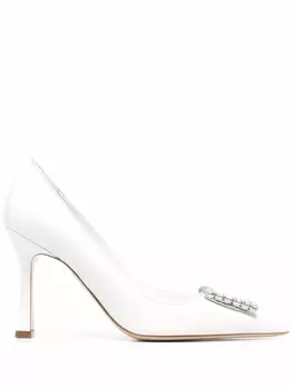 Roberto Festa туфли-лодочки с пряжкой, белый