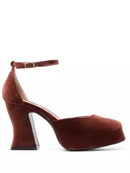 Roberto Festa туфли Nicla Reflex 100, коричневый