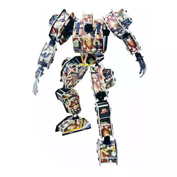 Робот-воин 3D-головоломка HABARRI