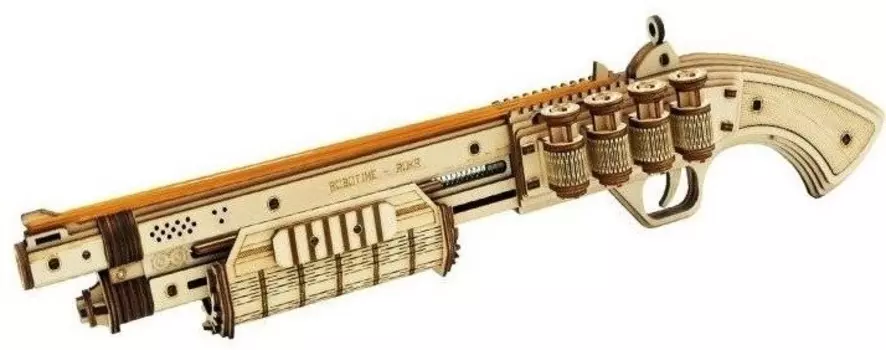 ROBOTIME Деревянный 3D-пазл - Дробовик