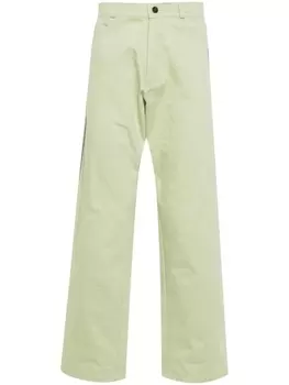 Robyn Lynch прямые джинсы с окантовкой, зеленый