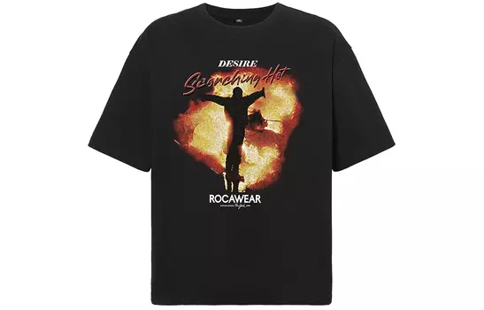 ROCAWEAR Футболка унисекс, Черный