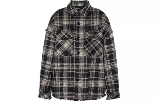 ROCAWEAR Рубашка унисекс, Красный клетчатый