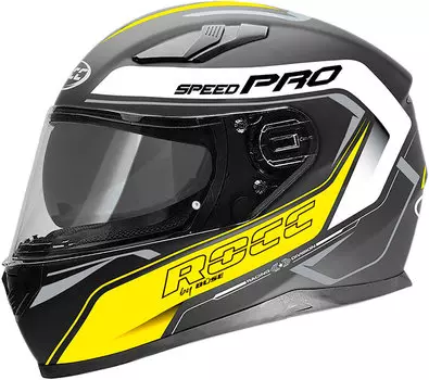 Rocc 451 шлем, черный/желтый