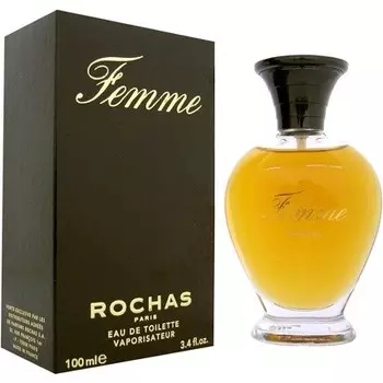 Rochas Femme Eau De Toilete 100ml Spray Perfume