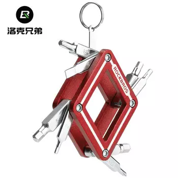 Rock Brothers ROCKBROS инструмент для ремонта велосипедов шестигранная крестовая отвертка дорожный горный велосипед комбинированный инструмент для ремонта красный