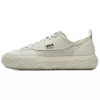 ROCK Canvas Shoes Men Low-top Коричневый/черный Fila