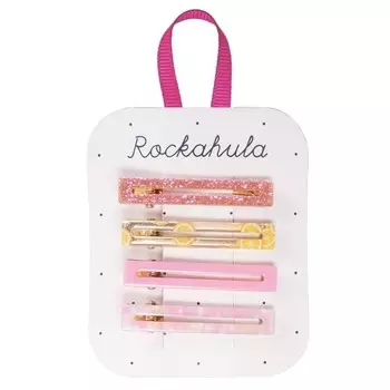 Rockahula Kids — 4 акриловые заколки для волос в стиле ретро Майами