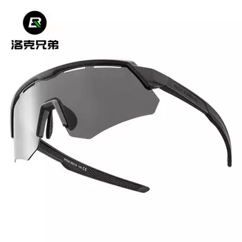 Спортивные очки ROCKBROS Locke Brothers для велоспорта поляризационные, черный