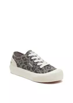 Rocket Dog Серые кроссовки с леопардовым принтом