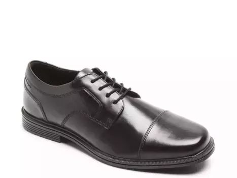 Rockport Robinsyn Cap Toe Oxford, черный