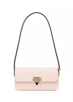 Rockstud23 розовая женская кожаная сумка с деталями troc Valentino Garavani