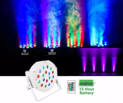 Лампа Rockville Battery PAR 50 White Church Stage Design перезаряжаемый заливной свет