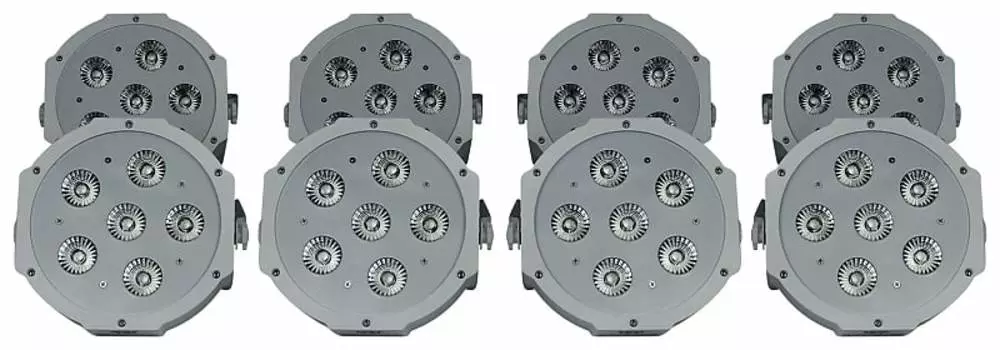 Rockville BATTERY PAR PACK 6RF Белый (8) Перезаряжаемые прожекторы+Чехол для зарядки BATTERY PAR PACK 6RF WHITE