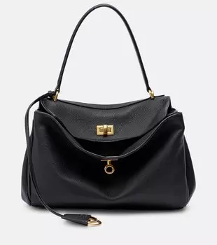 Rodeo Маленькая кожаная сумка через плечо Balenciaga, черный