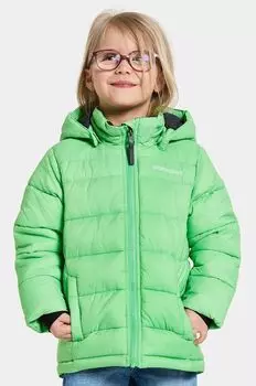 RODI KIDS JACKET детский пуховик Didriksons, зеленый