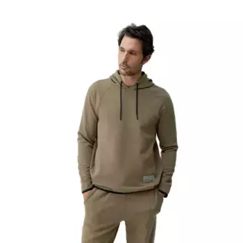 Roe Born Living Yoga Мужская толстовка, цвет Marrn claro